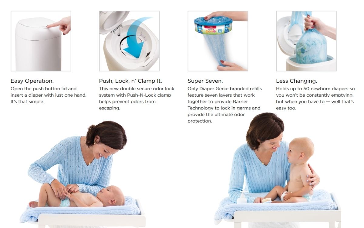 How To Change A Diaper Genie?